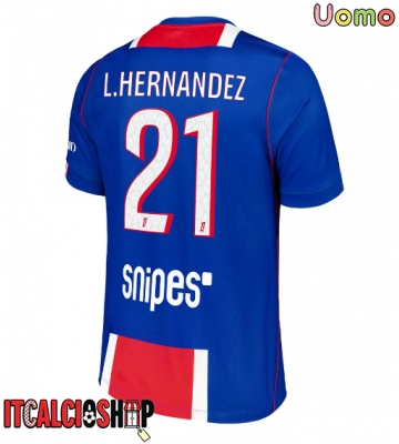 Paris Saint-Germain Lucas Hernandez #21 Prima Maglia 2026-27 Manica Corta